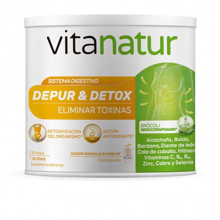 Maquillaliux | Complemento Alimenticio Vitanatur Depur & Detox (200 g) | Vitanatur | Artículos de bienestar y relajación | Ma...