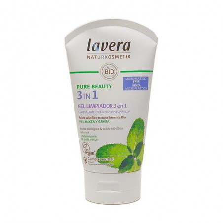 Maquillaliux | Gel Limpiador 3 en 1 Lavera (125 ml) | Cosmética Natural Online | Maquillaliux Cosmética Ecológica