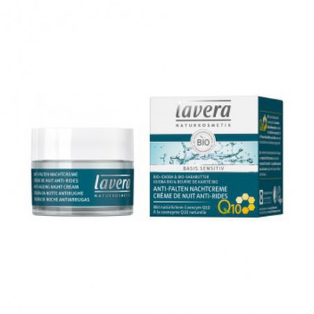 Maquillaliux | Crema Noche Q10 Basis Sensitiv Lavera (50 ml) | Cosmética Natural Online | Maquillaliux Cosmética Ecológica