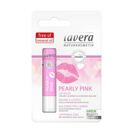 Maquillaliux | Bálsamo Labial Pearly Pink Lavera (4,5 gr) | Cosmética Natural Online | Maquillaliux Cosmética Ecológica