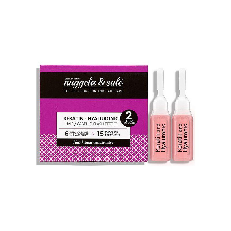 Maquillaliux | Ampollas Keratin Hialuronic Nuggela & Sulé (10 ml) | Nuggela & Sule | Mascarillas y tratamientos capilares | M...
