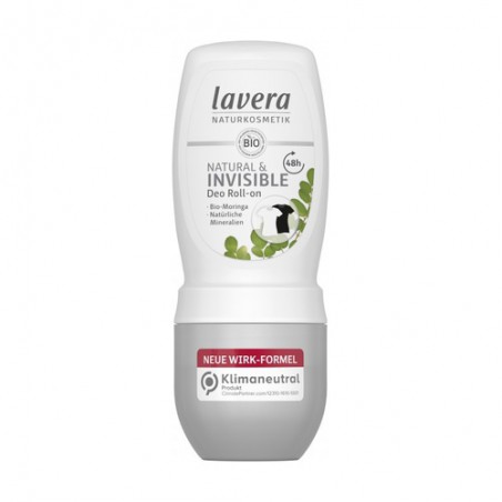 Maquillaliux | Desodorante Roll-on 48h Invisibley Natural Lavera | Cosmética Natural Online | Maquillaliux Cosmética Ecológica