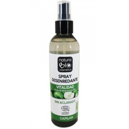 Maquillaliux | Spray Desenredante Vitalidad Aloe Manzana 200Ml (200ml) Naturabio | Cosmética Natural Online | Maquillaliux Co...