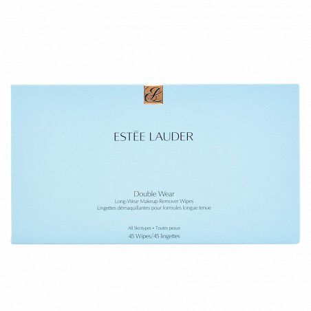 Maquillaliux | Toallitas Desmaquillantes Estee Lauder Double Wear (45 uds) | Estee Lauder | Perfumería | Cosmética | Maquilla...