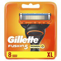 Recambios para Cuchilla de Afeitar Gillette Gillette Fusion Power (8 uds)