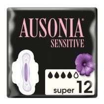 Compresas con Alas SENSITIVE Ausonia Ausonia Sensitive (14 uds) 12 Unidades