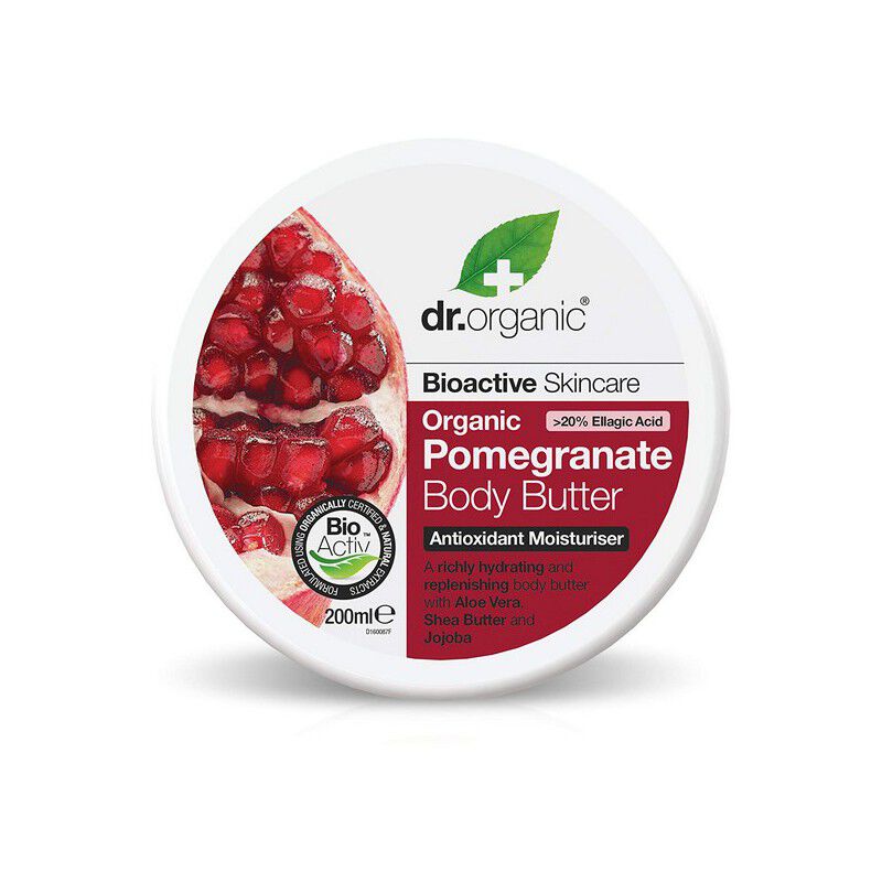 Maquillaliux | Crema Corporal Pomegranate Dr.Organic (200 ml) | Dr. Organic | Perfumería | Cosmética | Maquillaliux.com  | Ti...