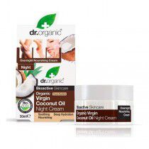 Crema de Noche Coconut Oil Dr.Organic (50 ml)