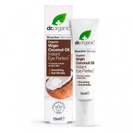 Maquillaliux | Contorno de Ojos Coconut Oil Dr.Organic (15 ml) | Dr. Organic | Perfumería | Cosmética | Maquillaliux.com  | T...