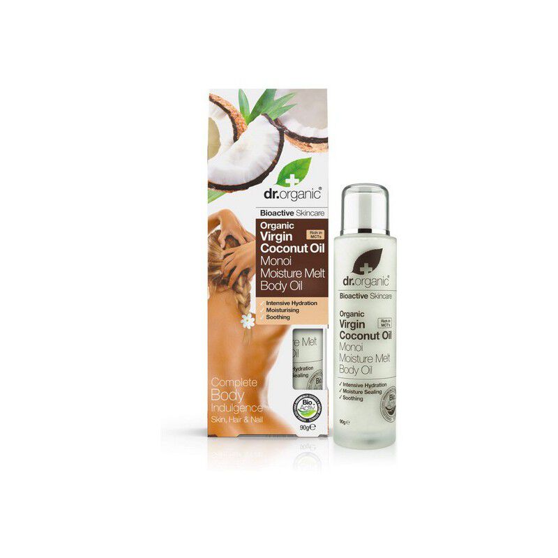 Maquillaliux | Aceite Hidratante Coconut Oil Dr.Organic (100 ml) | Dr. Organic | Perfumería | Cosmética | Maquillaliux.com  |...