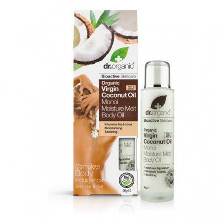 Maquillaliux | Aceite Hidratante Coconut Oil Dr.Organic (100 ml) | Dr. Organic | Perfumería | Cosmética | Maquillaliux.com  |...