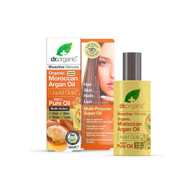 Maquillaliux | Aceite de Argán Moroccan Dr.Organic (50 ml) | Dr. Organic | Perfumería | Cosmética | Maquillaliux.com  | Tiend...