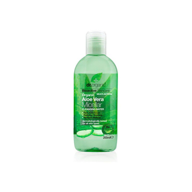Maquillaliux | Agua Micelar Aloe Vera Dr.Organic (200 ml) | Dr. Organic | Perfumería | Cosmética | Maquillaliux.com  | Tienda...