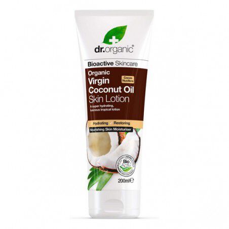 Maquillaliux | Loción Corporal Coconut Oil Dr.Organic (200 ml) | Dr. Organic | Perfumería | Cosmética | Maquillaliux.com  | T...