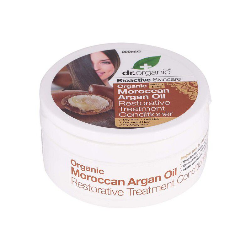 Maquillaliux | Mascarilla Facial Moroccan Argan oil Dr.Organic (200 ml) | Dr. Organic | Perfumería | Cosmética | Maquillaliux...