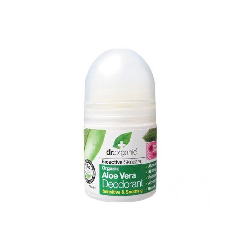 Maquillaliux | Desodorante Roll-On con Aloe Vera Dr.Organic (50 ml) | Dr. Organic | Perfumería | Cosmética | Maquillaliux.com...