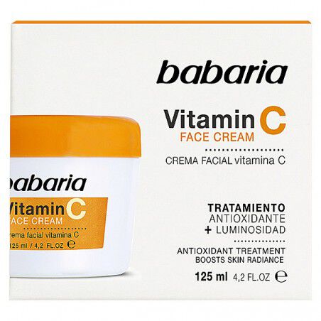 Maquillaliux | Crema Antioxidante Vitamin C Babaria (125 ml) | Babaria | Cremas antiarrugas e hidratantes | Maquillaliux.com ...