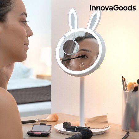 Maquillaliux | Espejo-Lámpara LED para Maquillarse 2 en 1 Mirrobbit InnovaGoods | InnovaGoods | Accesorios y organizadores | ...