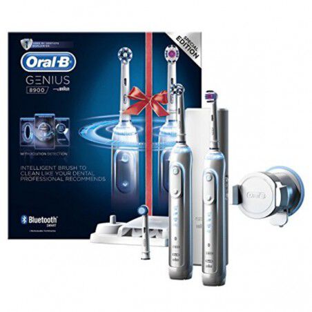 Maquillaliux | Cepillo de Dientes Eléctrico Oral-B Genius 8900 (2 uds) (Reacondicionado A+) | Oral-B | Higiene bucal | Maquil...