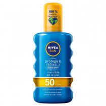 Spray Protector Solar PROTEGE & REFRESCA Nivea Spf 50 (200 ml) 50 (200 ml)